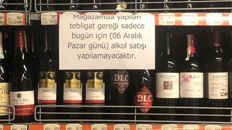 alkol satisi