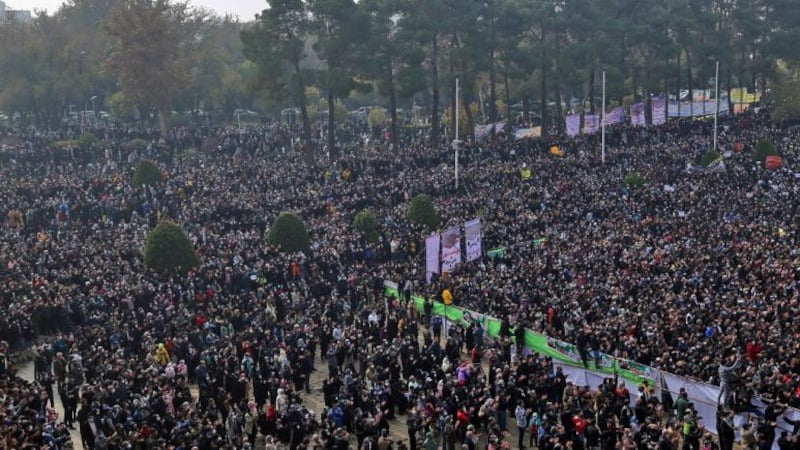 isfahan nehir protesto