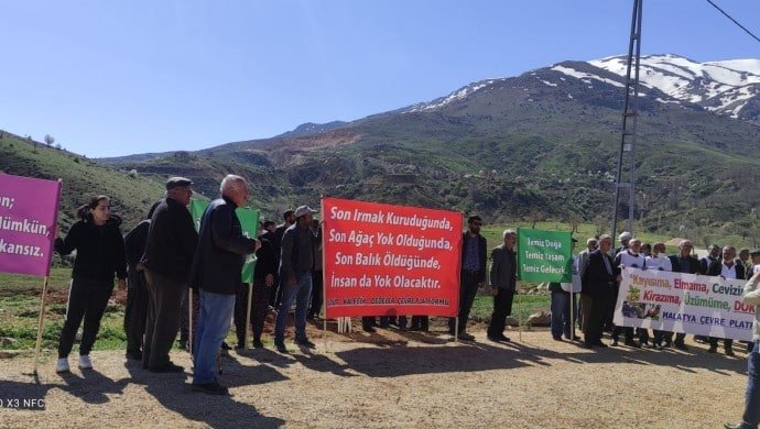 Malatya maden protestosu