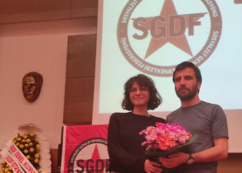 SGDF Eşbaşkanları Tuncer ve Danacı