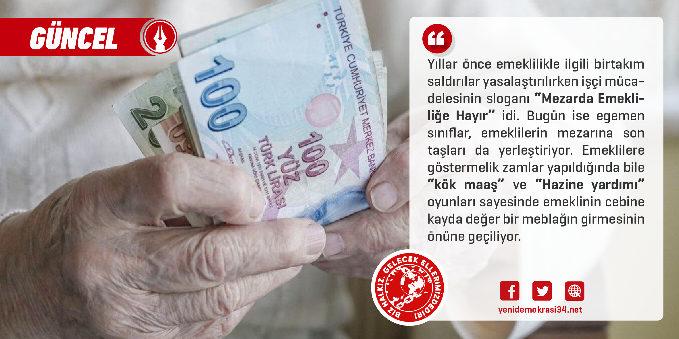 Emeklinin 100 Yıllık “Cumhuriyet” Değeri 5 Bin TL