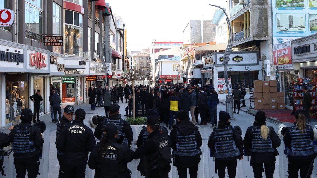 Gemlik Yürüyüşü'nün Van koluna polis saldırdı