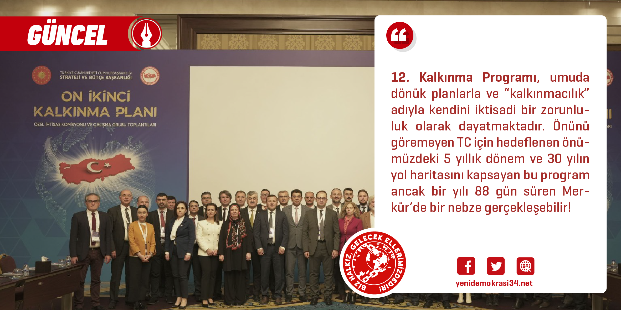 Kalkındırmayan Programların 12.si