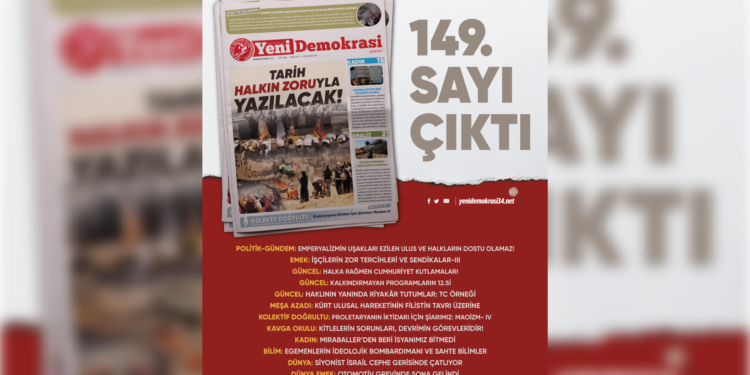 Yeni Demokrasi 149. sayı