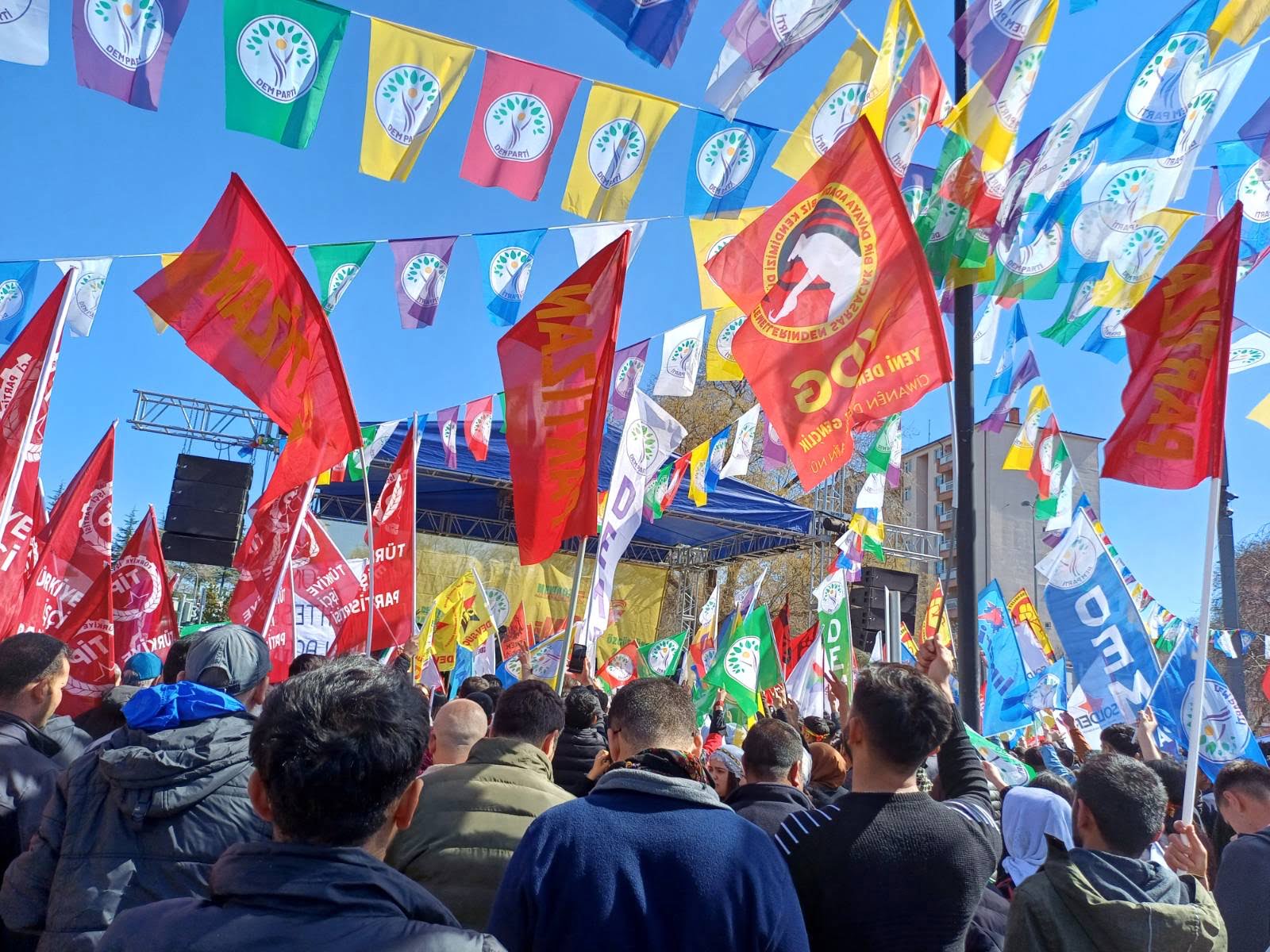 Ankara Newroz'unda "Partizan" yasağı