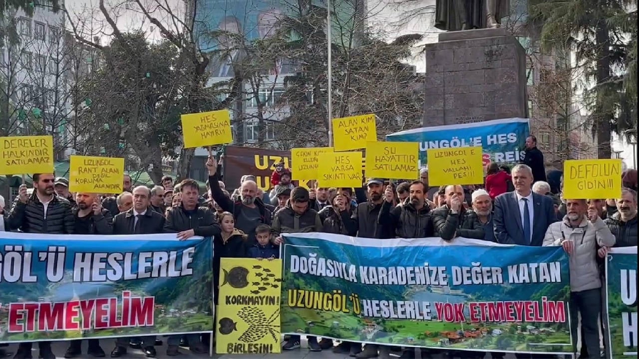 Solaklı Vadisi üzerine kurulmak istenen HES'e bölge halkından tepki