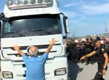 Sultangazi'de taş ocakları protestosu