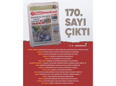 Yeni Demokrasi 170. sayı